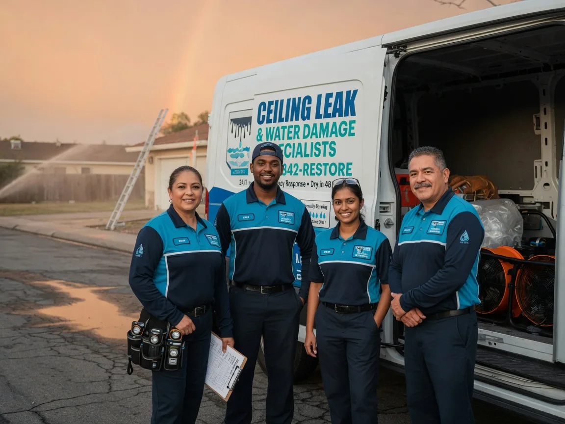 Ceiling Leak Cleanup company in Corinne, WV